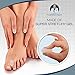 Dr. Frederick's Original Gel Toe Separators / Spacers - 6 ct - Temporary Bunion Corrector - Orthotic for Bunions & Overlapping Toe Pain - Ideal for Running, Yoga, and All-Day Foot Comfort - Large