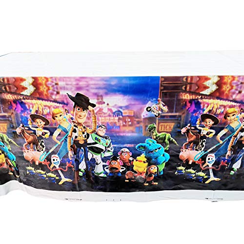 Toy Story Party Decorations – Disposable Plastic Tablecloth | 70.8 x 42