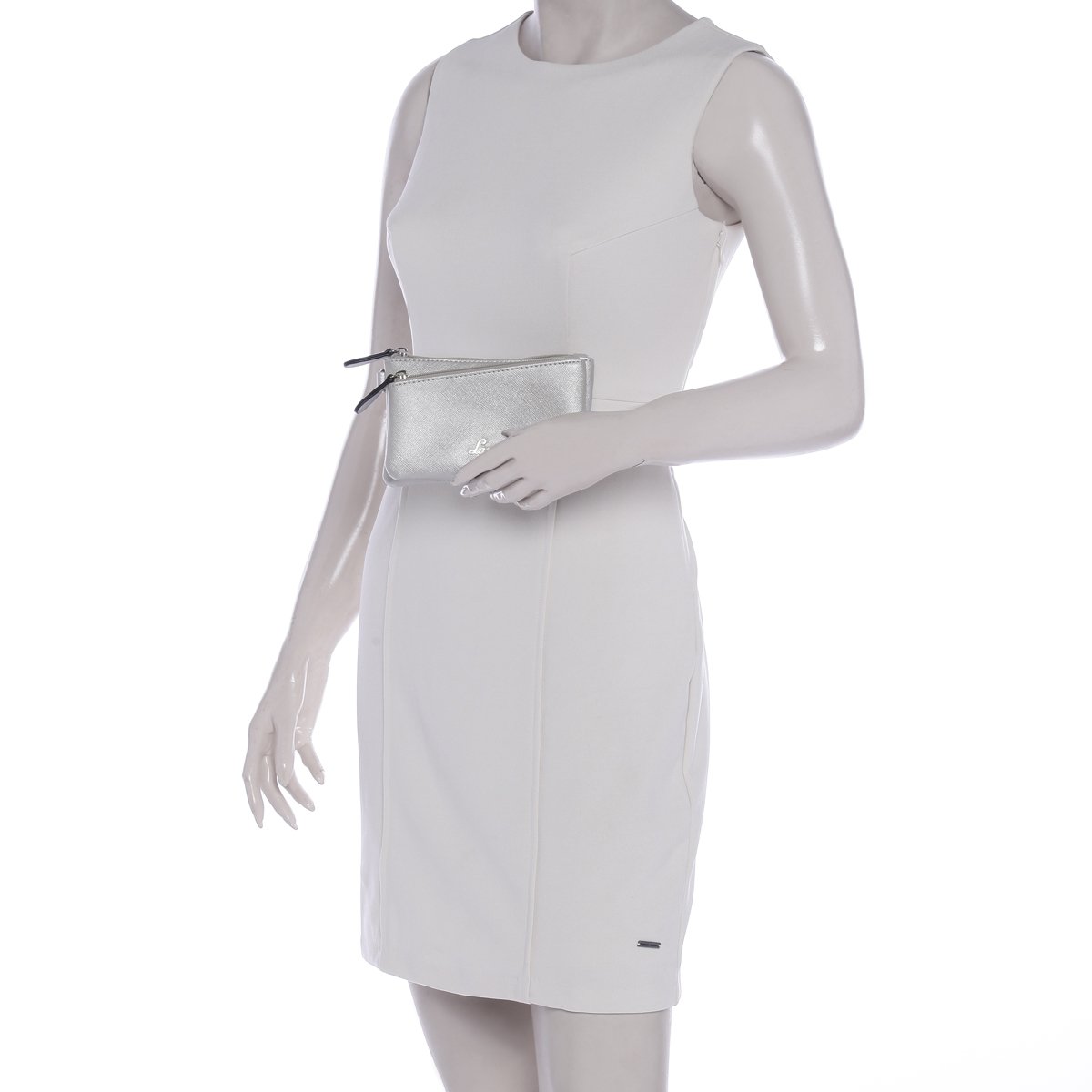 lavie roma women's clutch (pearl)