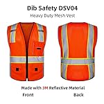 Dib-Safety-Vest-Reflective-Orange-Mesh-High-Visibility-Vest-with-Pockets-and-Zipper-Heavy-Duty-Vest-Made-with-3M-Reflective-Tape-XL
