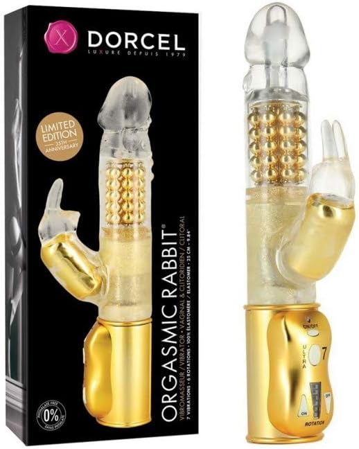 Dorcel Gold Limited Edition Orgasmic Rabbit Vibrator - Image 5
