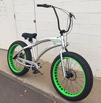 3 speed fat tire beach cruiser