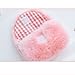 Pinky Family Kids' Cute Hairy Handbag Girls Shoulder Bag Baby Toddler Crossbody Purse Messenger Bag Bowknot (Pink)