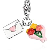 Simphman Clearance Charm 925 Sterling Silver Charms for Bracelets and Necklaces Bead Charms Jewelry Charm for Women Family Friends