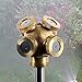 Windspeed 4 Hole Brass Spray Nozzle, 1\2 