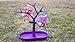 Monkey Tree - Purple Storage Tree - Hanging Play Set Climbing Gym - Display Stand - Fingerlings Compatible (Green)