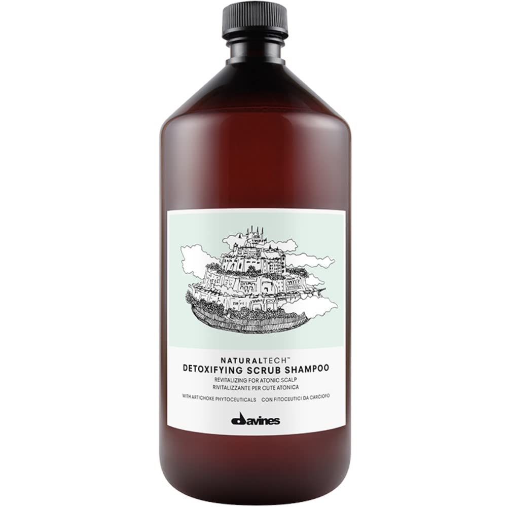 Natural Tech by Davines Detoxifying Scrub Shampoo 1000ml