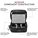 Smell Proof Container Combination Lock Storage Box for Glass Smoking Pipes, Herb Grinder, Bags, Pipe and Cigarette case. Stash Box Organizer and Travel Bag.