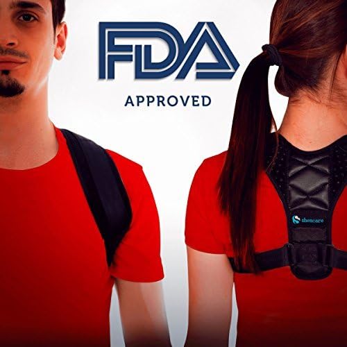 ShenCare Premium Posture Corrector Brace for Men & Women [28'' - 40''] | Ultimate Posture Support, Muscle Pain Reliever | Align Your Spine & Relieve Back, Shoulder & Neck Pain
