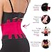 Adjustable Back Support Belt for Women - Abdominal Elastic Waist Ab Cincher Trainer Trimmer - Neoprene Hourglass Slimming Body Shaper Sport Girdle for Weight Loss Sweet Sweat Compression Band Workout