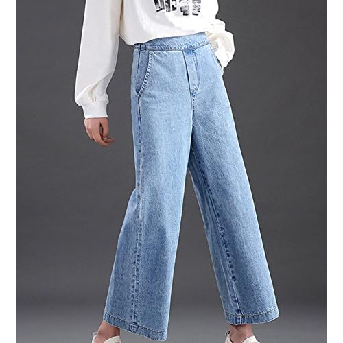 Durable Service Pantalones Vaqueros Para Mujeres Vaqueros Anchos