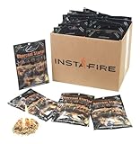 InstaFire Eco-Friendly Granulated Single Use Charcoal Briquette Starter Pouch, Pack of 30