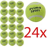 24 X TENNIS BALLS SPORT PLAY CRICKET DOG TOY BALL OUTDOOR FUN BEACH LEISURE NEW (Packaging May Vary)
