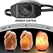Natural Himalayan Ionic Crystal Salt Lamps. Clear The Air, Lift Your Mood. Hand Carved Rock Products W/ Soft Amber Color. Sit Lamp on Wooden Base & Adjust Dimmer Switch For Purifying Romantic Light