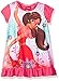 Disney Girls' Little Avalor Nightgown, Elena Royalty in Red2, 6