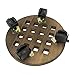 MORINN Wood Plant Stand 16 inch with Wheels, Plant Caddy Indoor, Pot Holder Round Planter Dolly with Castersthumb 1