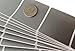 Scratch Off Sticker 2 inch Silver Square Labels for DIY Make Your Own Lottery Raffle Ticket Games My Scratch Offs (100)