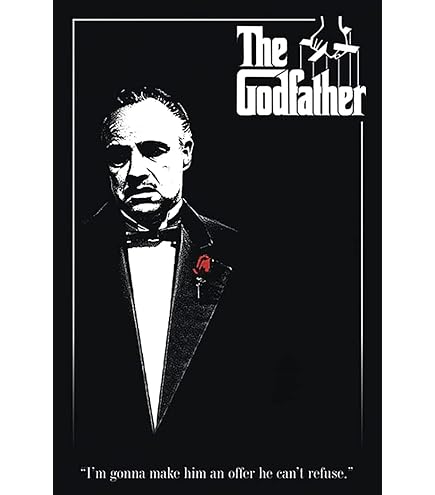Amazon.com: BUY ART FOR LESS Officially Licensed The Godfather