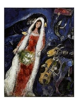 Marc Chagall - La Mariee Kunstdruck