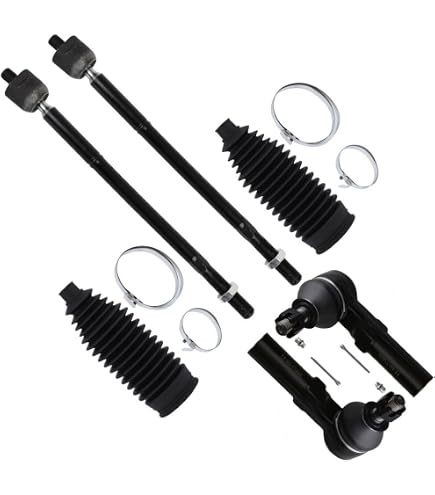 10-Piece Front Control Arm & Tie Rod End Kit For Toyota Corolla 2003-2008 – Includes Inner/Outer Tie Rods, Ball Joints, Hardware