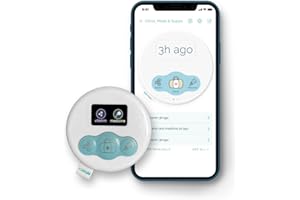 Cubtale Smart Tracker for Supplements and Vitamins – One-Press Logging Device with App Sync, Reminders, and Caregiver Support for Prenatal Routines