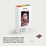 Polaroid Hi-Print Paper 2x3 Paper Cartridge 60 Sheets Sticky Back view 2