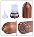 Glamorance Real Wood Essential Oil Diffuser, Ultrasonic Aromatherapy Diffuser with LED Lighting, Adjustable Mist Mode & Waterless Auto Shut Off
