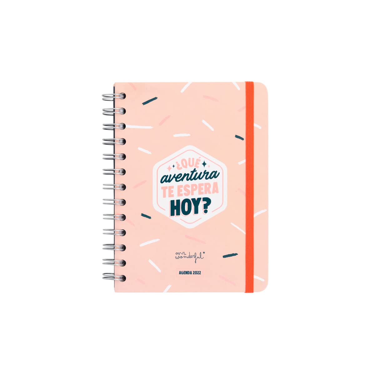 Mr. Wonderful 2022 Classic Small Weekly Planner - What adventure awaits you today?,multicoloured,WOA11311ES