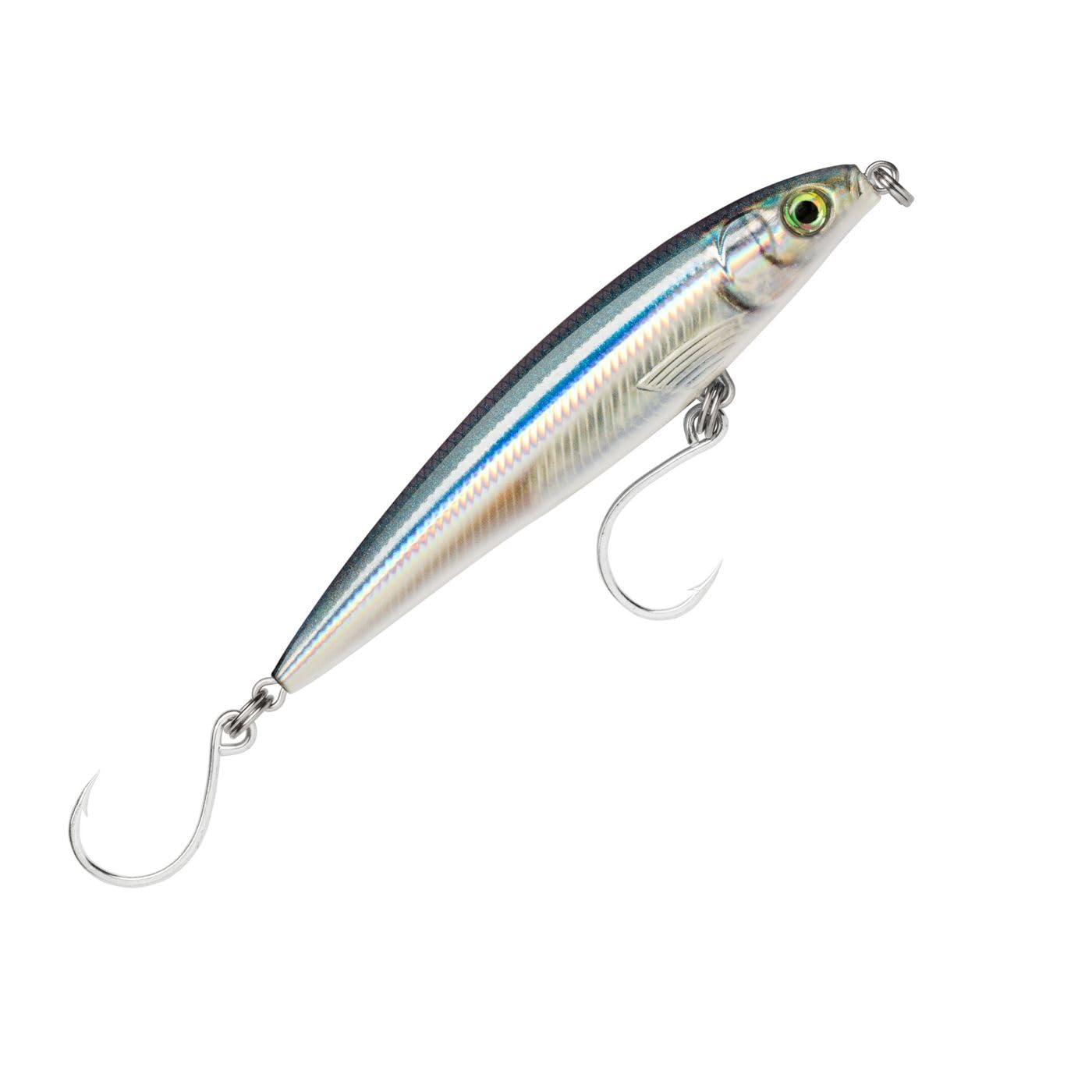 Rapala X-Rap Long Cast Shallow Lure with Two No. 3/0 Hooks, 0.3-0.6 m Swimming Depth, 12 cm Size, Blue Mackerel