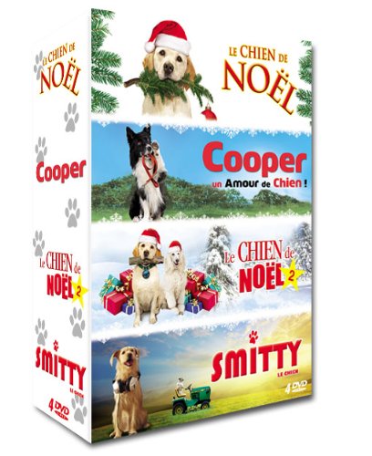 Chien - Coffret 4 Films : Le Chien De Noël + Cooper, Un Amour De Chien ! + Le Chien De Noël 2 + Smitty Le Chien - Pack