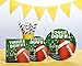 Tailgates & Touchdowns Multicolor Round Paper Plates - 10