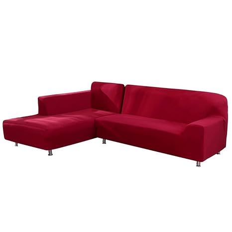 Buy L Sofa Slipcover Umiwe Stretch Couch Covers T Shaped Settee