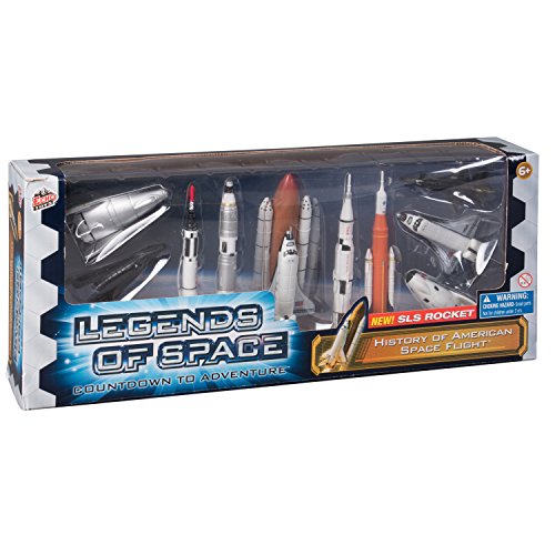 Legends of Space : Countdown to Adventure - History of American Space Flight, 10 piece set - //coolthings.us