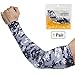 SHINYMOD Arm Sleeves UV Protection Sleeves for Men Women Youth Arm Warmers Compression Sports Sleeves Cycling Golf Basketball Driving Fishing Tattoo Covers Elbow Sleeves 1 Pairs - (3D Printed, XL)
