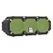 Altec Lansing Imw477 Mini LifeJacket 2 Bluetooth Speaker, IP67 Waterproof, Shockproof, Snowproof and IT FLOATS Rating, with 10 Hours of Battery Life, 30 Foot Wireless Range, Green/Black