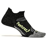 Feetures! Elite Merino+ Ultra Light No Show Tab Athletic Running Socks for Men and Women