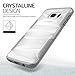 Galaxy S7 Edge Case, VRS Design [Shine Guard][Gray] - [Clear Frost][Rugged Protection] For Samsung S7 Edge