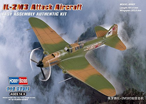 Hobby Boss IL-2M3 Attack Aircraft Easy Assembly Kit