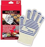 'Ove' Glove, Heat Resistant, Hot Surface Handler Oven Mitt/Grilling Glove, (Pack of 2) Perfect For Kitchen/Grilling, 540 Degree Resistance, As Seen On TV Household Gift