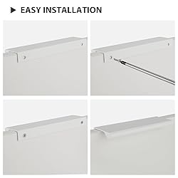 Peaha 10 Pack White Finger Pulls 128mm/5in Hole