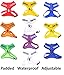 Deaf Dog White Color Coded 2 4 6 Foot Padded Dog Leash (No/Limited Hearing) Prevents Accidents by Warning Others of Your Dog in Advance (6 Foot Leash)