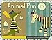Chronicle Books Animal Fun from A to Z: Decorative Flash Cards (Alphabet Flashcards for Infants & Toddlers, Illustrated Animal ABC Learning Cards)
