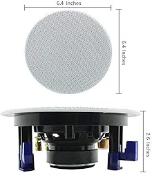 Herdio 4” HCS418 160 Watts 2 Way Flush Mount in