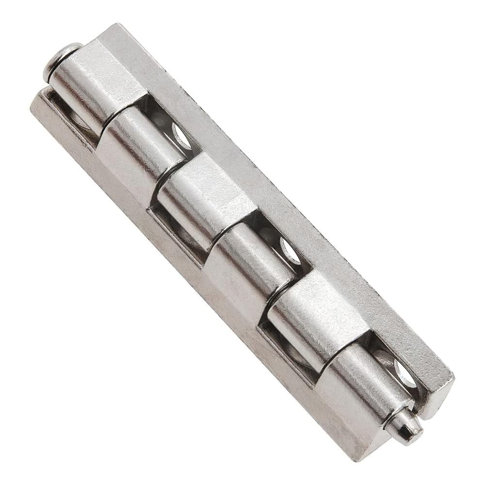 WOLFPACK LINEA PROFESIONAL 3046005 Detachable Hinge with Pin Chrome, Multicoloured, Single, Set of 4 Pieces