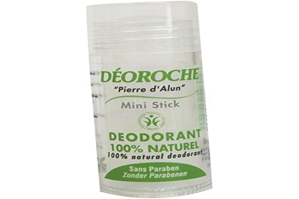 Déoroche BDIH Certified Alum Travel Stick, 30 g, Green