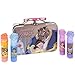 UPD Townley Girl Disney Beauty & The Beast Super Sparkly Lip Gloss Set with Decorative Carrying Tin, 4 Fun Flavors, Standard, Multicolor
