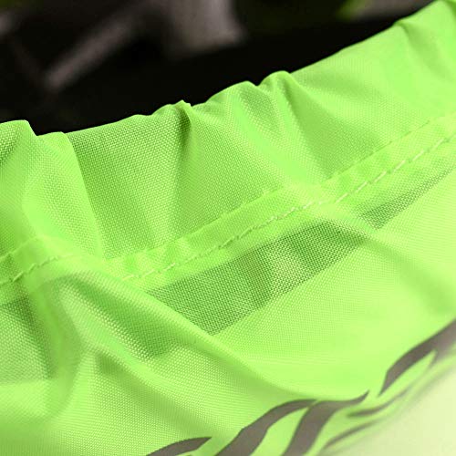 JVSISM Reflective Bike Helmet Cover High Visibility Waterproof Bicycle Helmet Rain Cover MTB Road Bicycle Ride Gear
