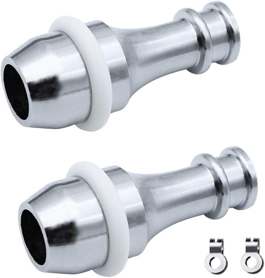 KingYH 2 Pack Light Pull Cord Weight Handle Heavy Brass Chrome Curtain