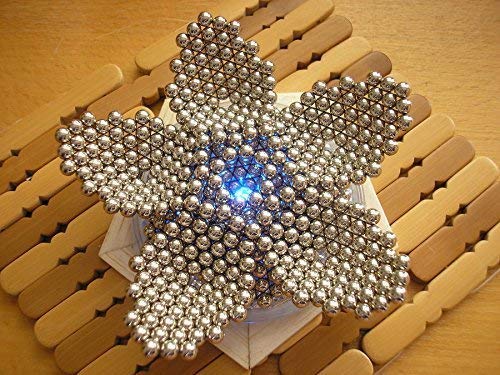 EJOYFL Magnetic Sculpture Toys, Magnet Cube Building Blocks 5MM 216Pcs Magnetic Toys Intelligence Development Blocks Office Desk Toy Stress Relief for Adults