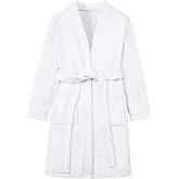 Umeyda Boys Girls Towel Robe Soft Terry Cloth Kimono Bathrobes Sleepwear for Kids, 3-12 Years